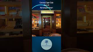 Corona Cigar Club - Deck 6 - Norwegian Pearl