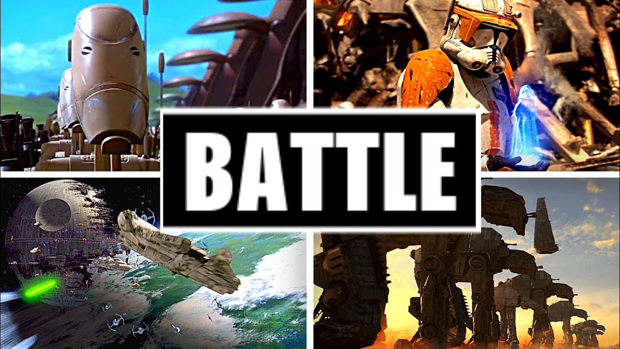 All BATTLES in Star Wars RANKED