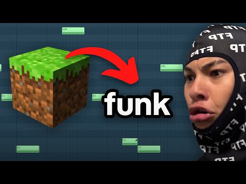 I made Brazilian FUNK using Minecraft sounds
