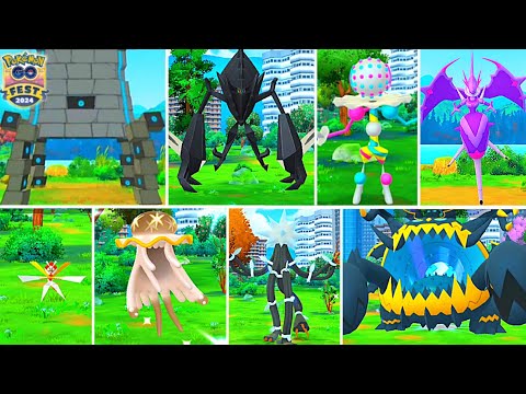 Catching Every Single Ultra Beast😍 in Pokémon Go | From NIHILEGO to NECROZMA in 2024 .