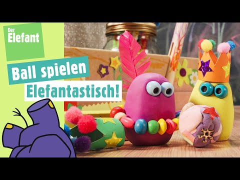 elefantastisch!  - Was macht einen guten Freund aus & Mini Boings spielen Ball | Der Elefant | WDR