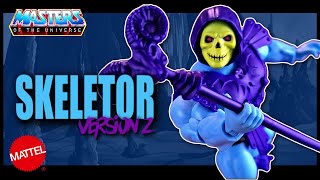 Mattel Masters of the Universe Origins Skeletor Version 2 @TheReviewSpot