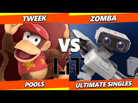 Litvitational 3 - Tweek (Diddy Kong) Vs. Zomba (ROB) Smash Ultimate - SSBU