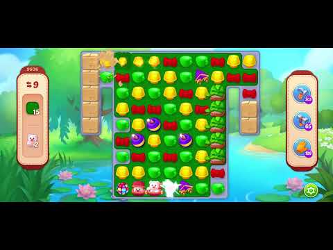 Homescapes Level 9606 夢幻家園 第9606關