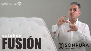 Colchones.es colchón FUSIÓN de Sonpura anuncio