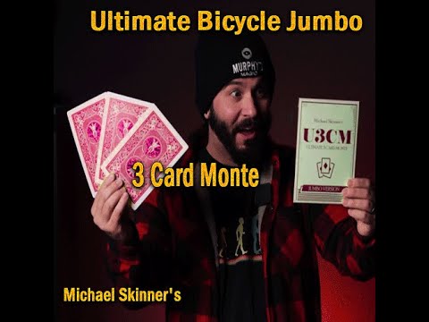 Voir la vidéo Ultimate Bicycle Jumbo 3 Card Monte Blue - Michael Skinner's