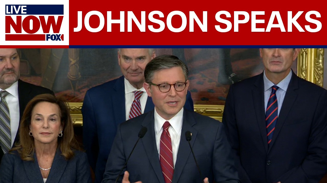 Johnson & GOP leaders speak ahead of Trump's State of the Union