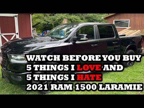 5 Things I LOVE and HATE about my 2021 RAM 1500! Watch Before You Buy!