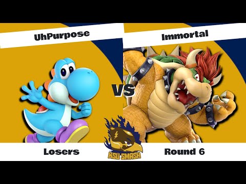 Kent Combo Online 11 - UhPurpose (Yoshi) VS Immortal (Bowser) Losers Rd 6