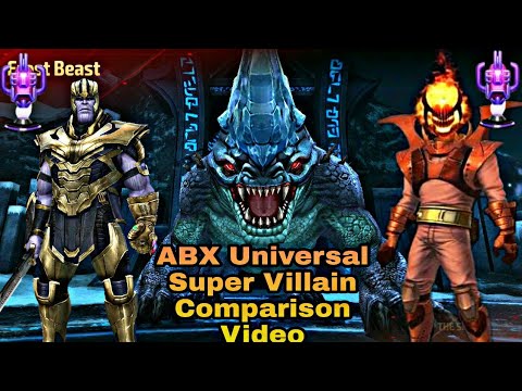 Abx universal super villain| Dormammu vs thanos Comparison - marvel future fight