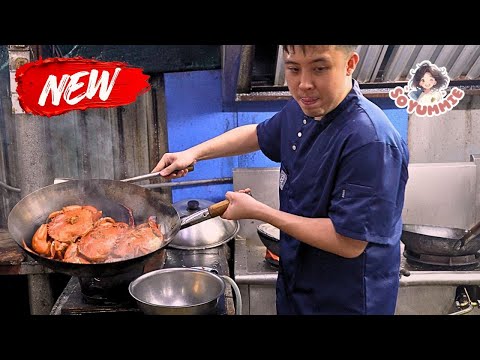 300 Krabben! 2 Köche! Im berühmten Fischrestaurant Klang neben einem Tempel – Malaysisches Street...