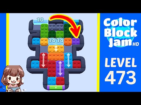 Color Block Jam Level 473 Solution Walkthrough