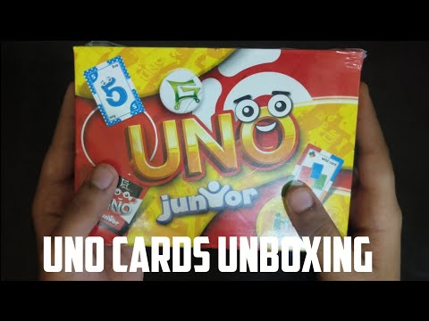Uno junior cards unboxing
