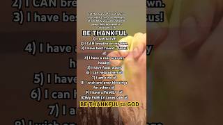 COUNT YOUR BLESSINGS |