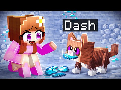 Playing as a BABY KITTEN In Minecraft!