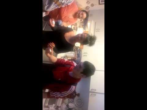 Ariel Tweto makes Egg Yolk Disappear in Kugluktuk..