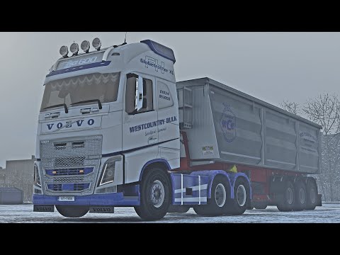 4K|ETS2 1.43 Promods 2.60 Volvo FH 2012 Rovaniemi (FIN) - Umea (S)