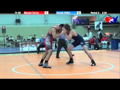 Vincent Torres vs. Jeremy Miller at 2013 ASICS University Nationals - GR