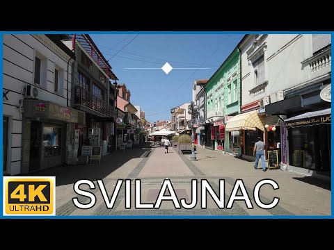 [4K] Svilajnac - Serbia🇷🇸Walking Tour - Town Centre