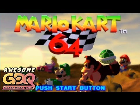 Mario Kart 64 by Abney317 in 29:15 - AGDQ2019