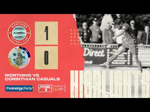 Highlights | Worthing v Corinthian Casuals | 25.09.21