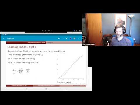 Dr. W. Garrett Mitchener 8/29/21- Colloquium Talk