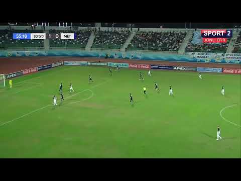 🇺🇿 Superliga. 6-tur                                                     SO‘G‘DIYONA — METALLURG 2:0