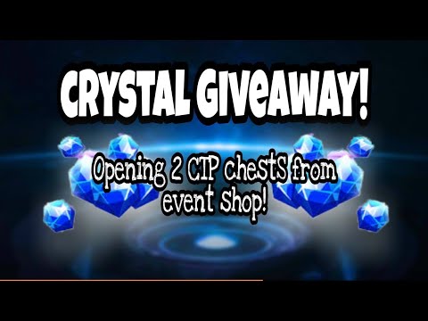 Crystal Giveaway!Opening 2 CTP chests with 1300 tokens*! Marvel Future Fight