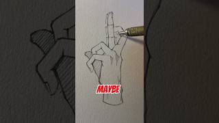how to draw finger like Gojo 🤞🏻 || Jmarron