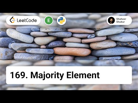169 Majority Element Leetcode Easy Python Solution Hash Table Array Counting Coding