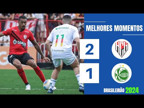 ATLÉTICO-GO 2 X 1 JUVENTUDE | GOLS E MELHORES MOMENTOS | 24ª RODADA BRASILEIRÃO 2024