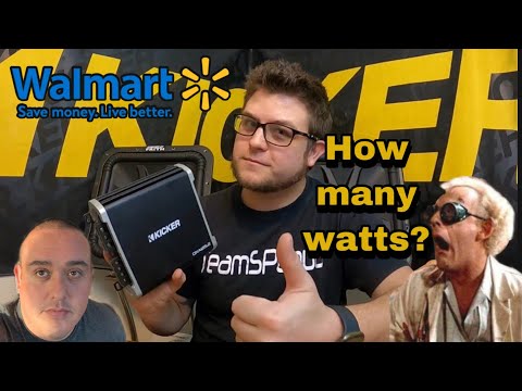 Wie viel Leistung kann ein Kicker-Verstärker von Walmart erbringen? Kicker DXA125.2 RMS-Test