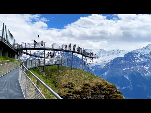 Experience SWITZERLAND'S Hidden Gem Grindelwald First in 4K 60fps
