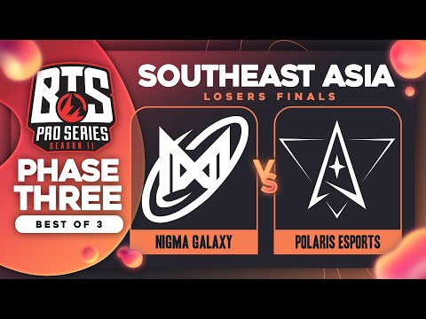 NGX.SEA vs Polaris Game 3 - BTS Pro Series 11 SEA: Losers Finals w/ Ares & Danog