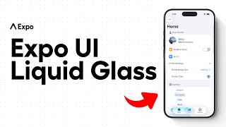 Expo UI iOS Liquid Glass Tutorial