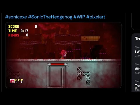 Sonic EXE One Last Round Knuckle's level info and leaks (REACTION)