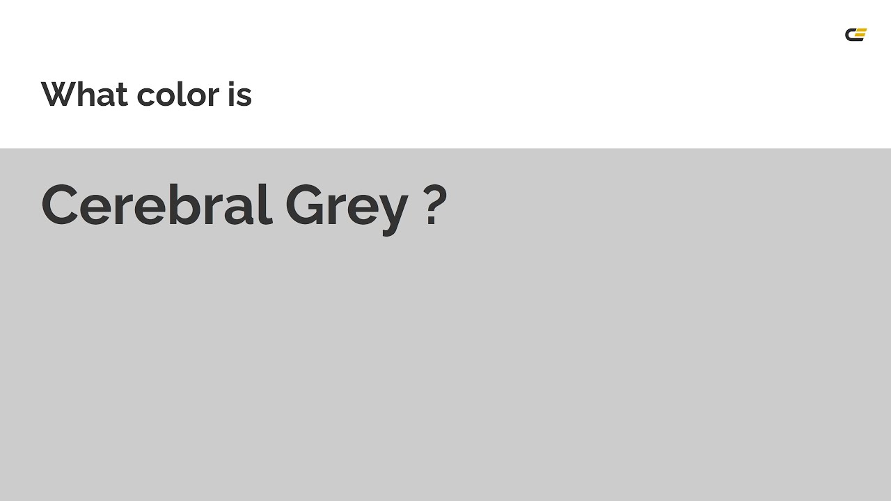 Cerebral Grey color #cccccc hex color - Grey color - Cool color cccccc