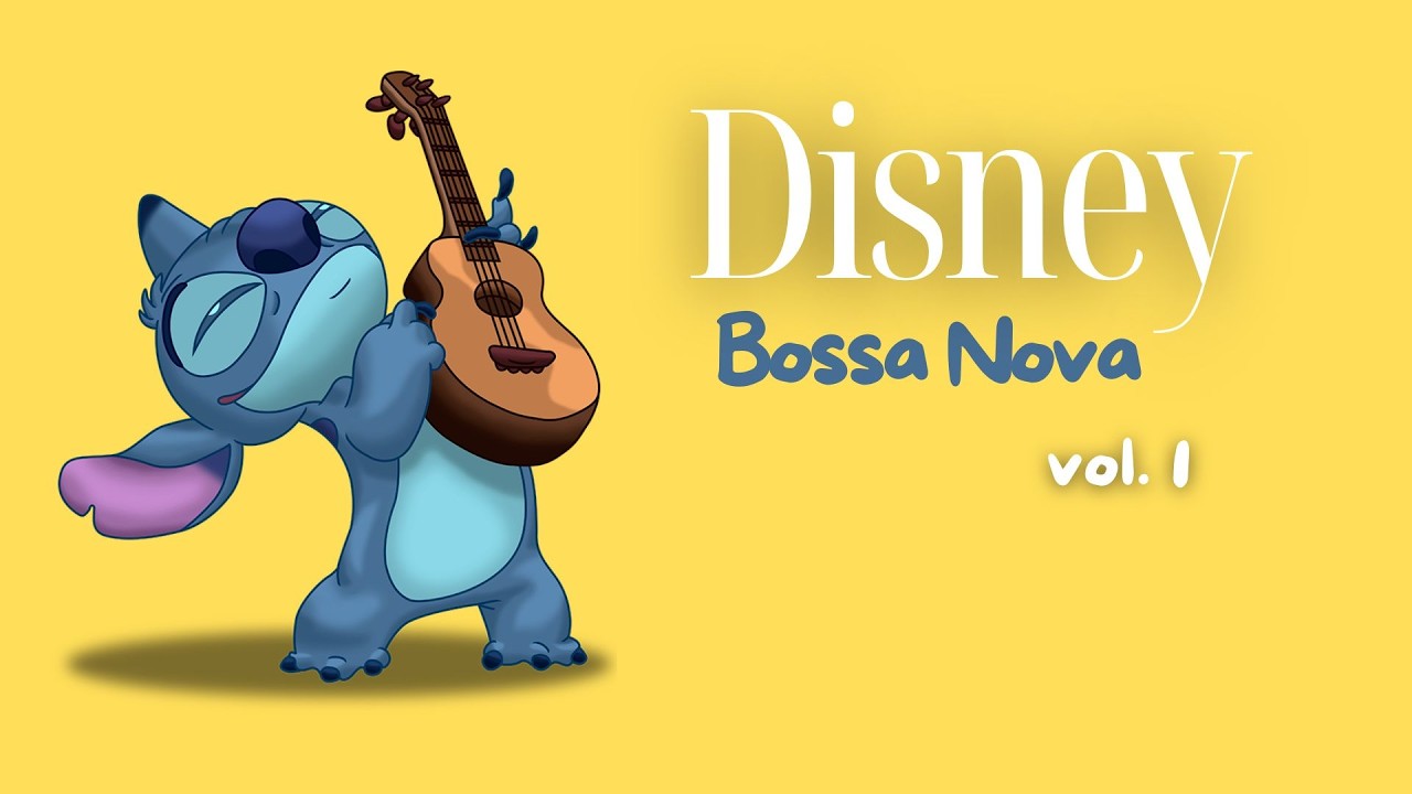 DISNEY BossaNova ☕ Relaxing Guitar Collection for Studying/Working