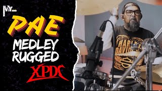 Download lagu Medley Rugged - Bahalol,Talam Dua Muka,Tak Nak Jadi Soh Chai (XPDC) (drum play through by Pae) mp3
