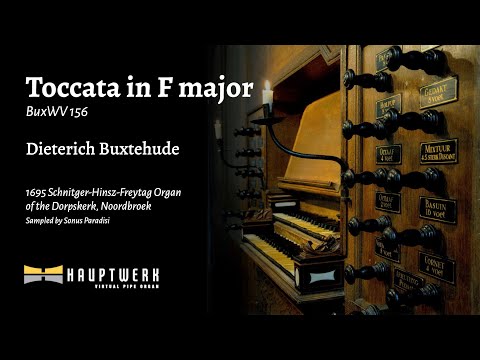 Buxtehude – Toccata in F major BuxWV 156 // Noordbroek Schnitger