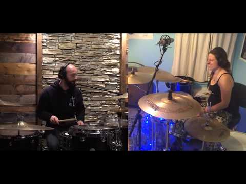 Boyan(Bonzy) & Boyanna Trayanova - Virtual Drum Jam in 7/8