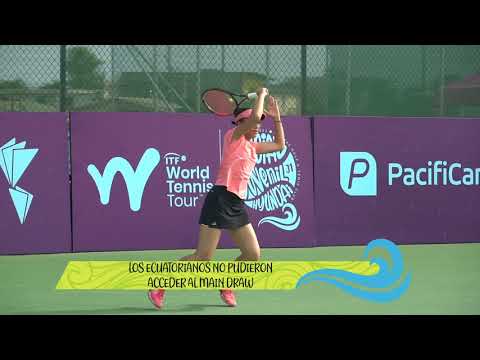 ITF J1 SALINAS MUNDIAL JUVENIL HYUNDAI -  Resumen de la Qualy (sábado y domingo)