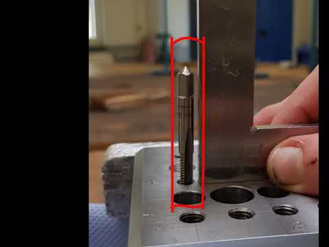 Innengewinde schneiden. Designed by fobi 2019