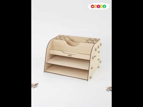 Миниатюра изображения товара Органайзер настольный Woody Порядок на столе / 02901