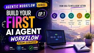 Agentic Workflow Series Ep. 1 | Build Your First AI Agent Workflow from Scratch
