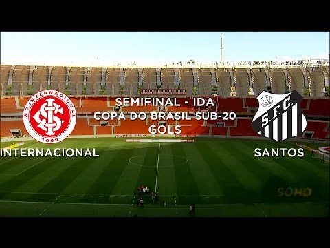 Gols - Internacional 2 x 0 Santos - Copa do Brasil Sub-20 - 13/11/2014