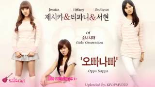 Oppa nappa ♥ SNSD ♥ Jessica ✘ Tiffany ✘ Seohyun.
