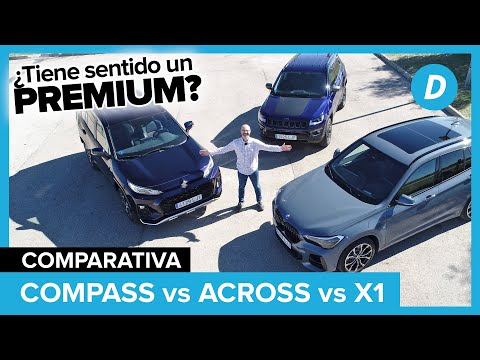 ¿Premium o no premium por 50k€? Comparativa SUV PHEV BMW X1/Suzuki Across/Jeep Compass