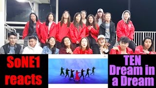 TEN (텐) -  Dream In A Dream (몽중몽;夢中夢) M/V Reaction by SoNE1