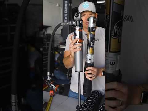 Stock Jeep 392 shocks VS. FOX Performance Elite Series Shocks... WOW! #versus #shorts